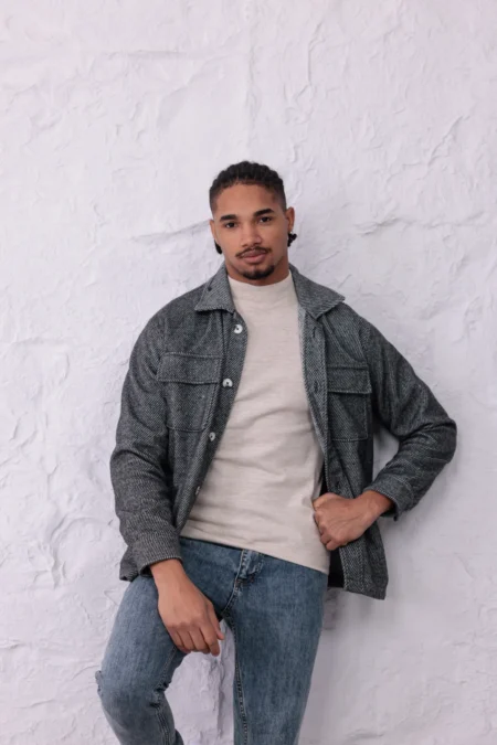 ALASKA DİAGONEL DÜĞMELİ CEKET